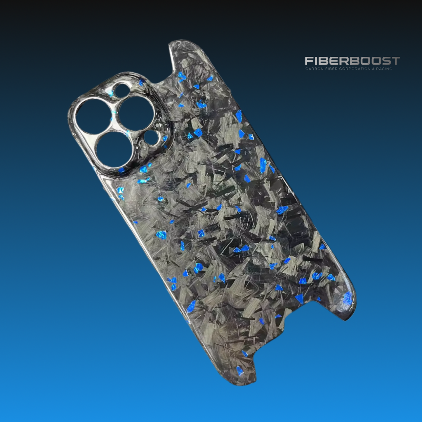 Funda de iPhone en Fibra de Carbono con Detalles de Color