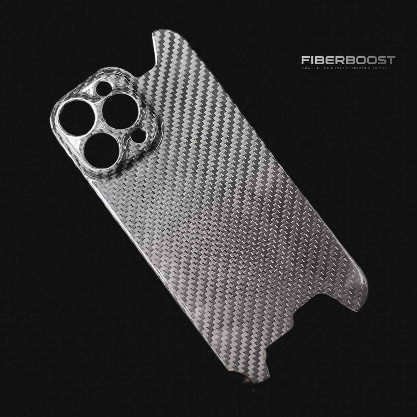 Funda de iPhone en Fibra de Carbono con Detalles de Color